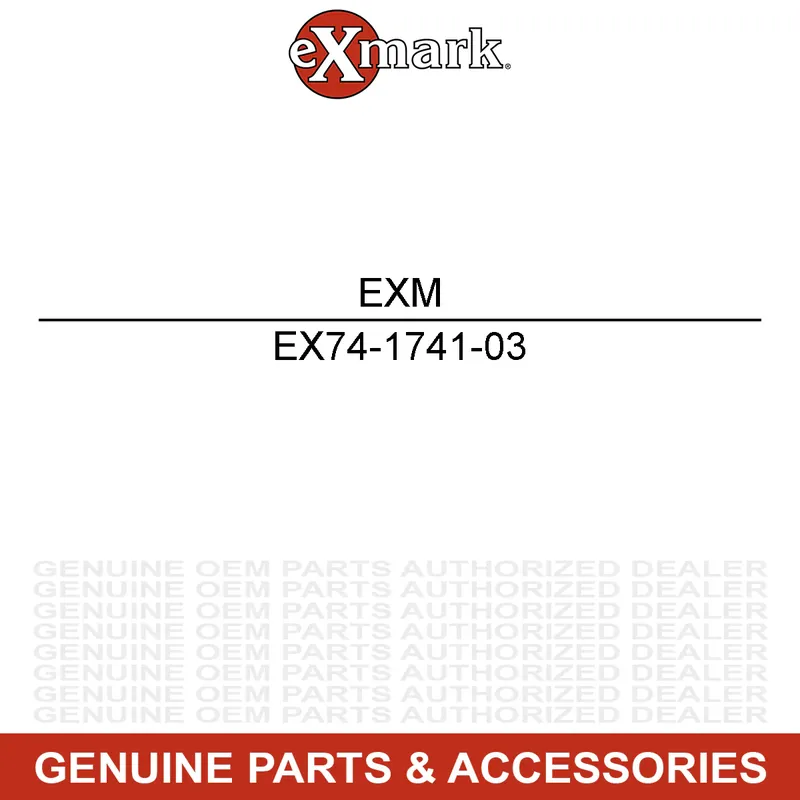 One Day Deal Exmark 74-1741-03