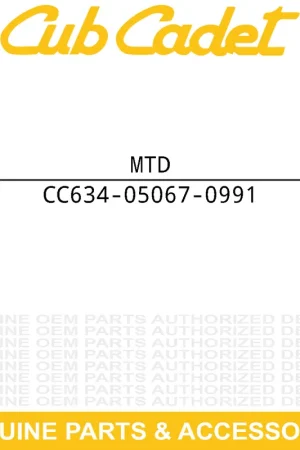 Bargain MTD 634-05067-0991 WHL ASM-COMP