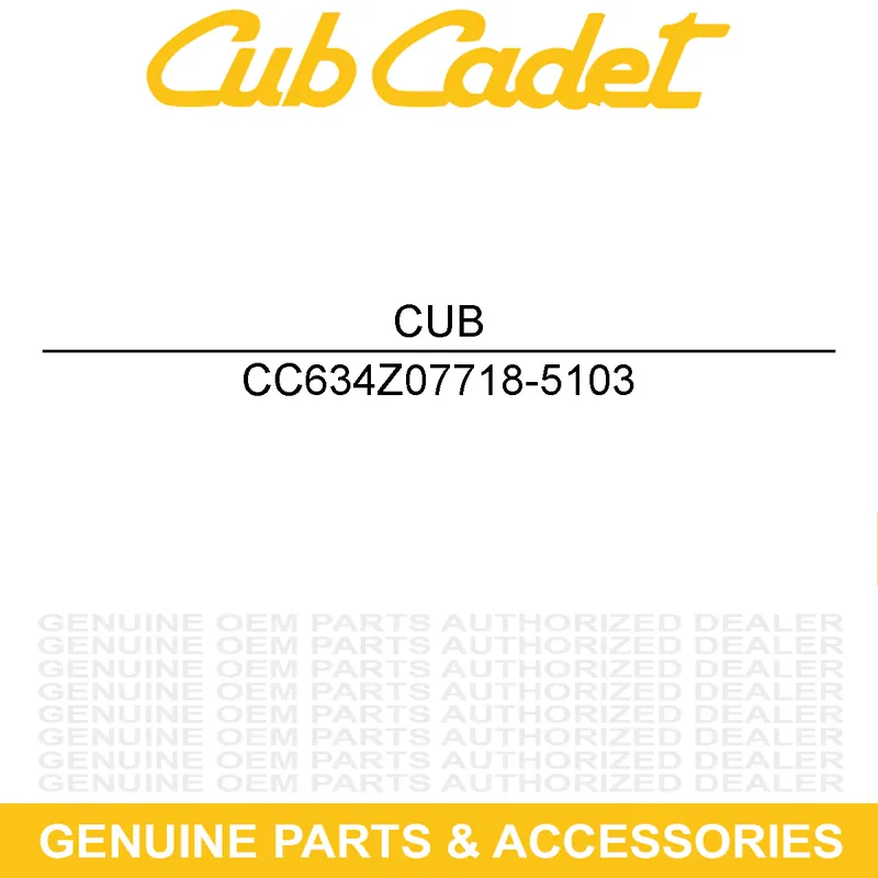 Certified CUB CADET 634Z07718-5103 Wheel 15X5.0
