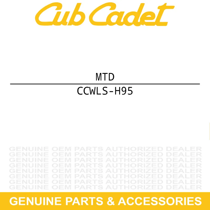 Best Seller MTD WLS-H95 TRIMLINE 1/2# .095