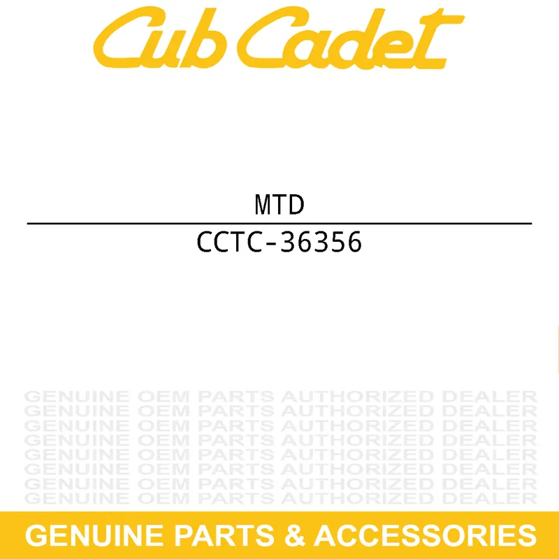 Same Day Shipping MTD TC-36356 FILTER-AIR CLEANER