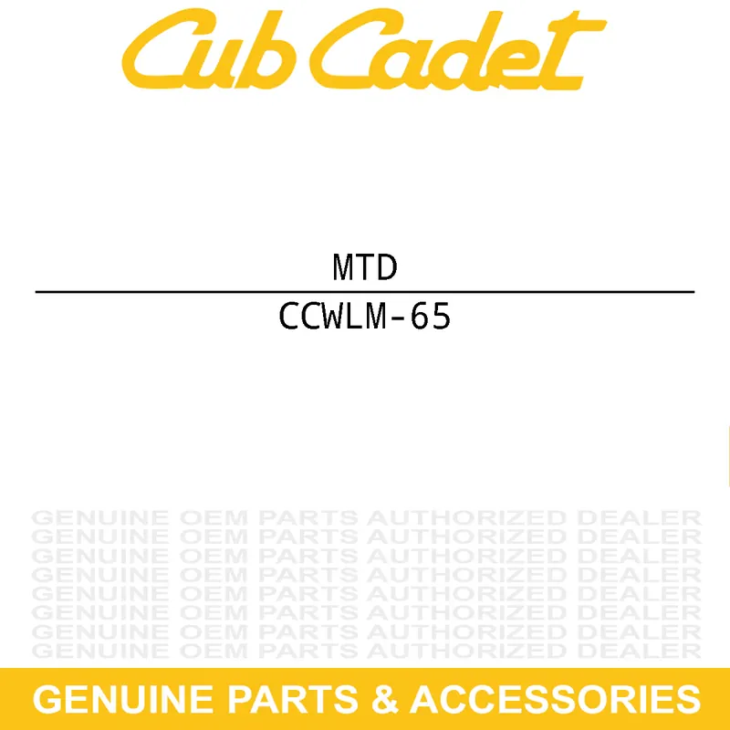 Authentic MTD WLM-65 Trimline String Trimmer Line
