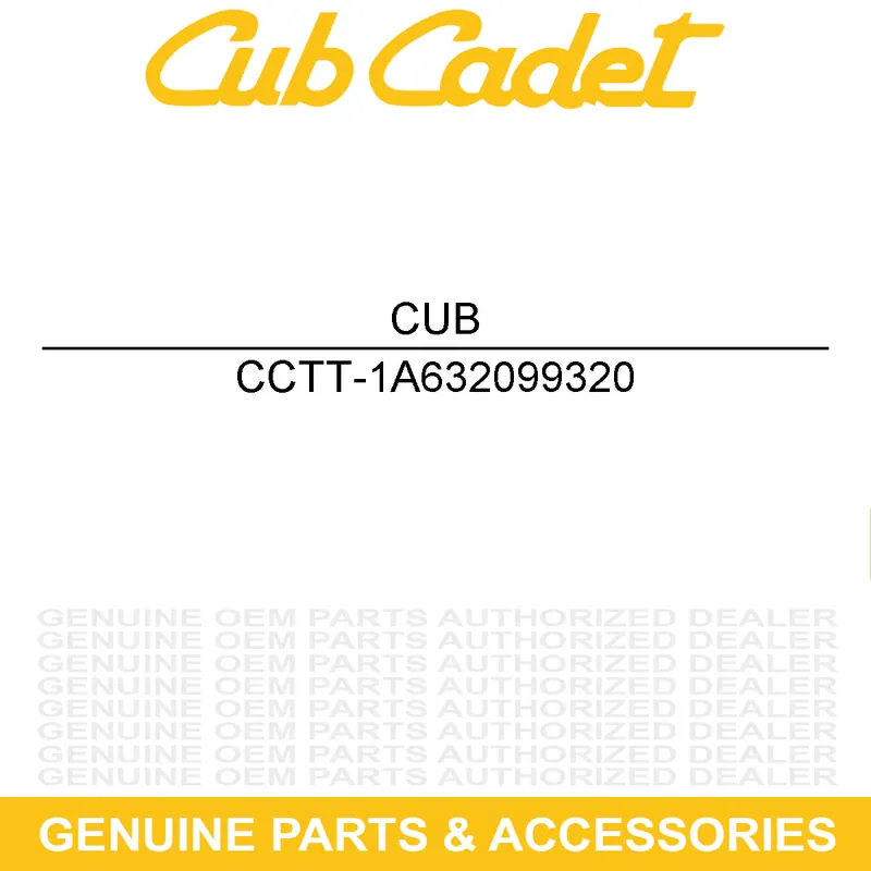Mega Sale CUB CADET TT-1A632099320 BOLT KIT-DRAIN