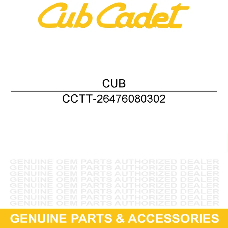 Top Pick CUB CADET TT-26476080302 Tapping Screw 8 X 30