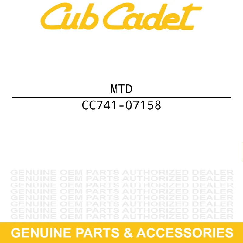MTD 741-07158 BRG-FLG .625X.750 Affordable