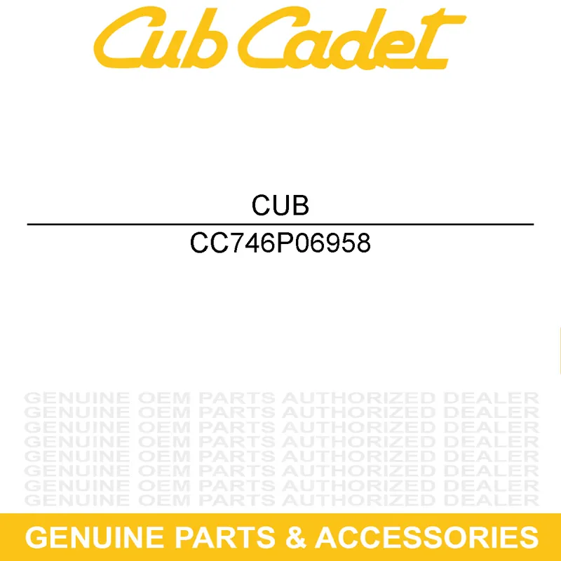 CUB CADET 746P06958 Throttle Cable 52 Mega Sale