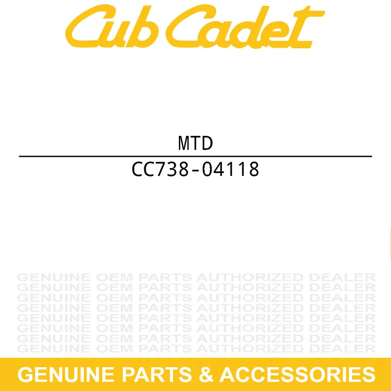 Special Discount MTD 738-04118 BOLT-SHLDR