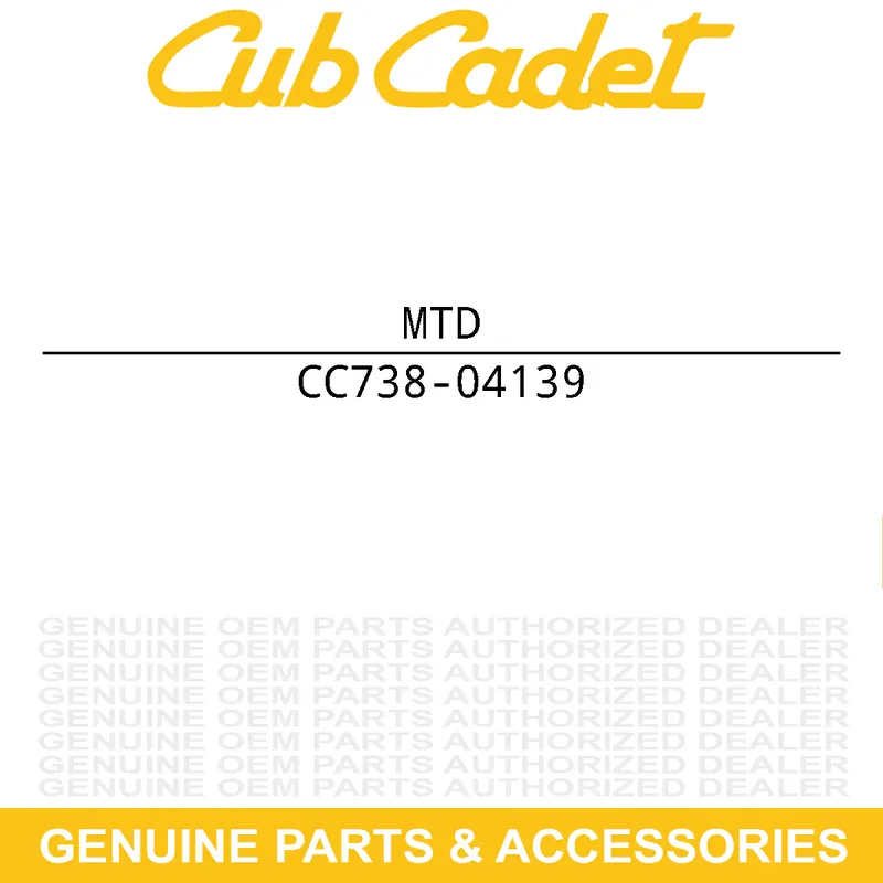 MTD 738-04139 STUD: 33 X 1.75 3/ Top Rated