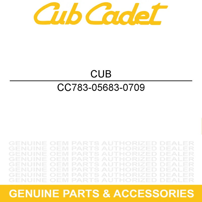 CUB CADET 783-05683-0709 HOOD-5 STYLE Premium