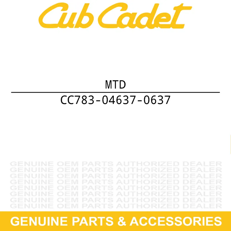 Fan Favorite MTD 783-04637-0637 BRKT-RUNBRD RH