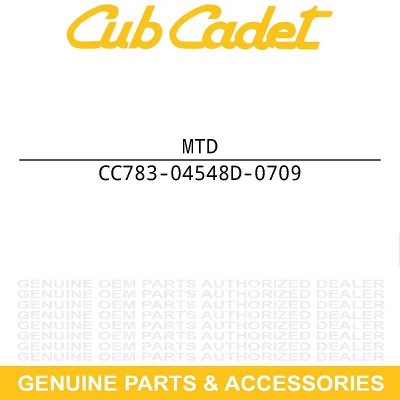 Factory Price MTD 783-04548D-0709 Seat Frame Bracket