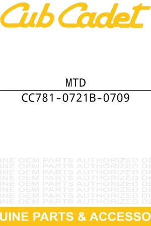 Bargain MTD 781-0721B-0709 HOUSING-FLAIL LWR