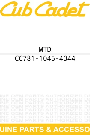 While Supplies Last MTD 781-1045-4044 LATCH LOGSP
