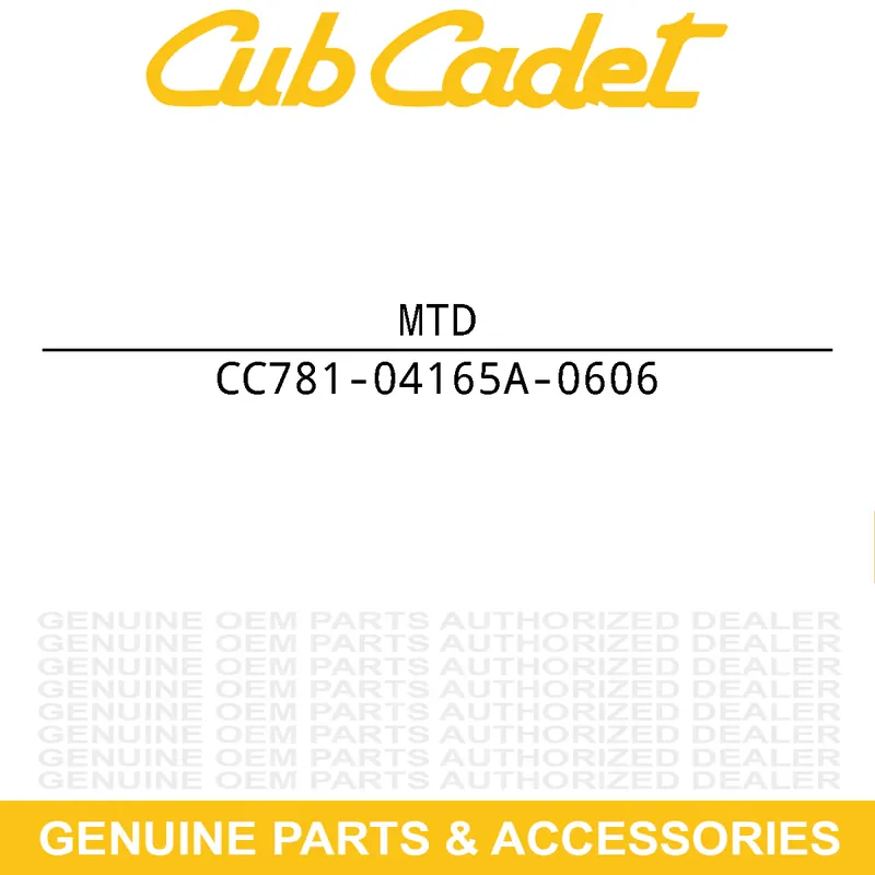 MTD 781-04165A-0606 Back Blower Plate Majestic Orange Fast Shipping