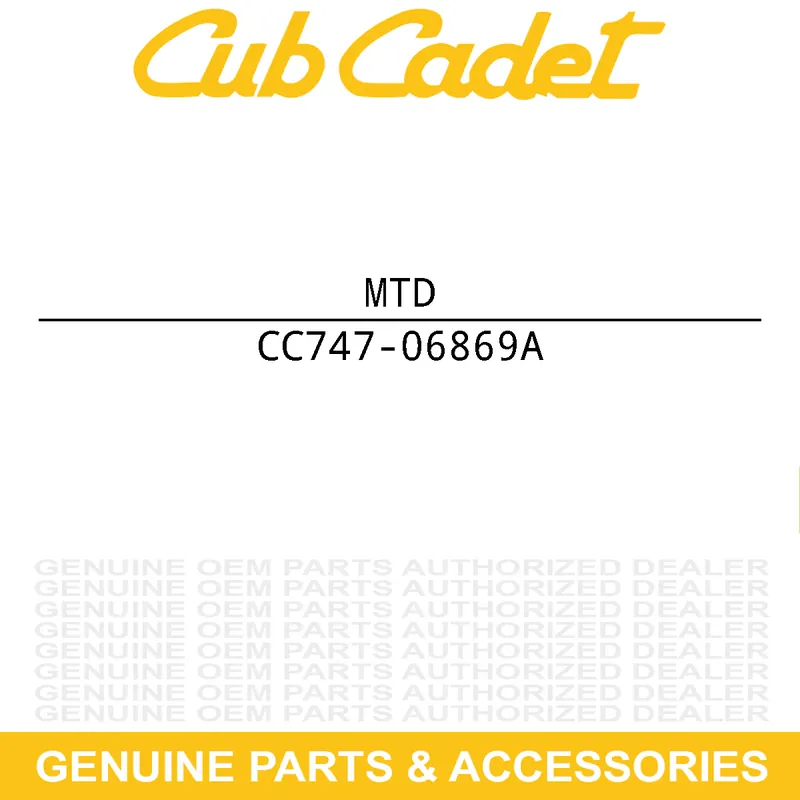 Trusted Brand MTD 747-06869A ROD-BELT KEPR MAN