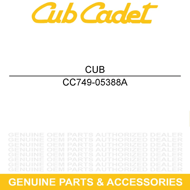 CUB CADET 749-05388A REAR LEFT SUPPORT Hot Deal