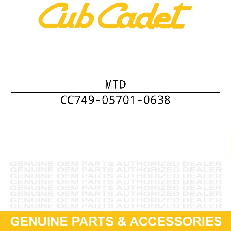 MTD 749-05701-0638 HANDLE-LOWER SNO Top Pick