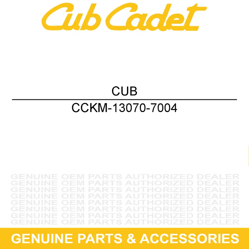 Cheap CUB CADET KM-13070-7004 Guide