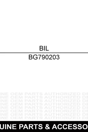 Billy Goat 790203 BOLT 3/8" U FOR AXLE ZP Price Drop