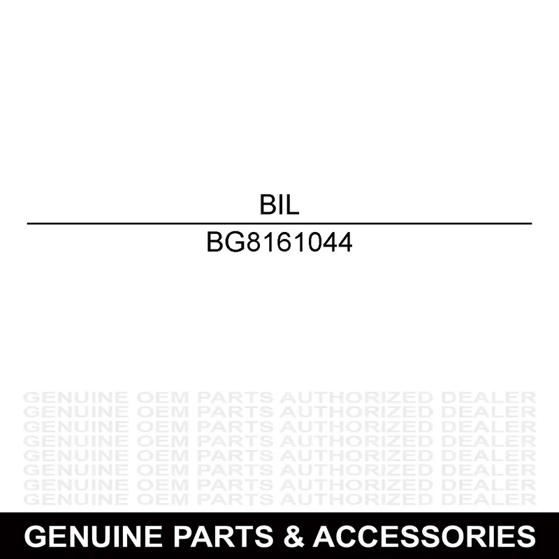Genuine Billy Goat 8161044 NUT LOCK 1/2"-13 NYLON INSERT