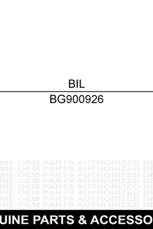 Billy Goat 900926 Spacer Rear Axle One Day Deal