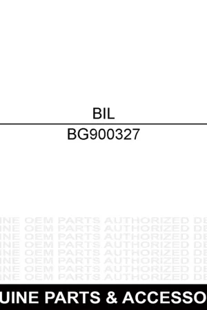 High Quality Billy Goat 900327 LABEL DANGER