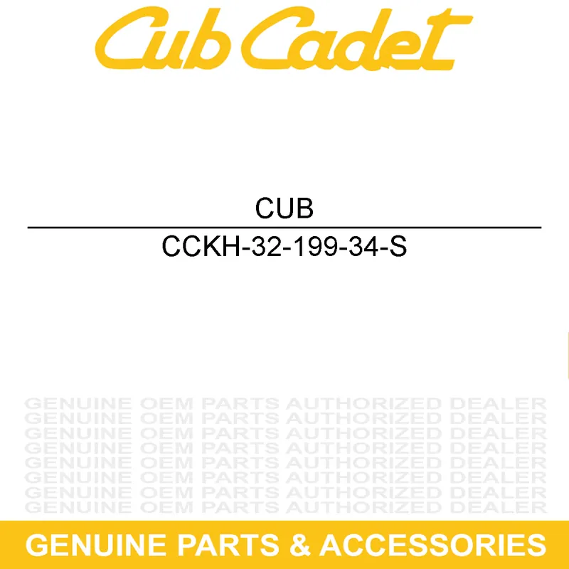 Affordable CUB CADET KH-32-199-34-S Oil Pan