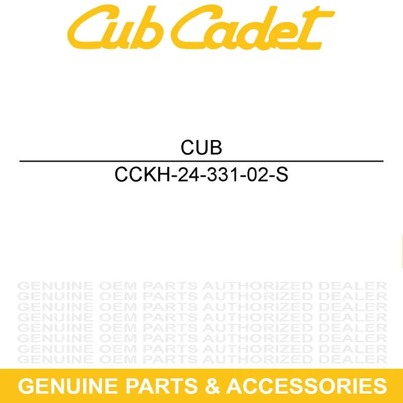 CUB CADET KH-24-331-02-S INJECTOR-FUEL EFI Top Rated
