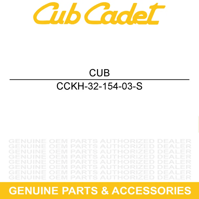 CUB CADET KH-32-154-03-S CLIP-GOV SHAFT RET Deal