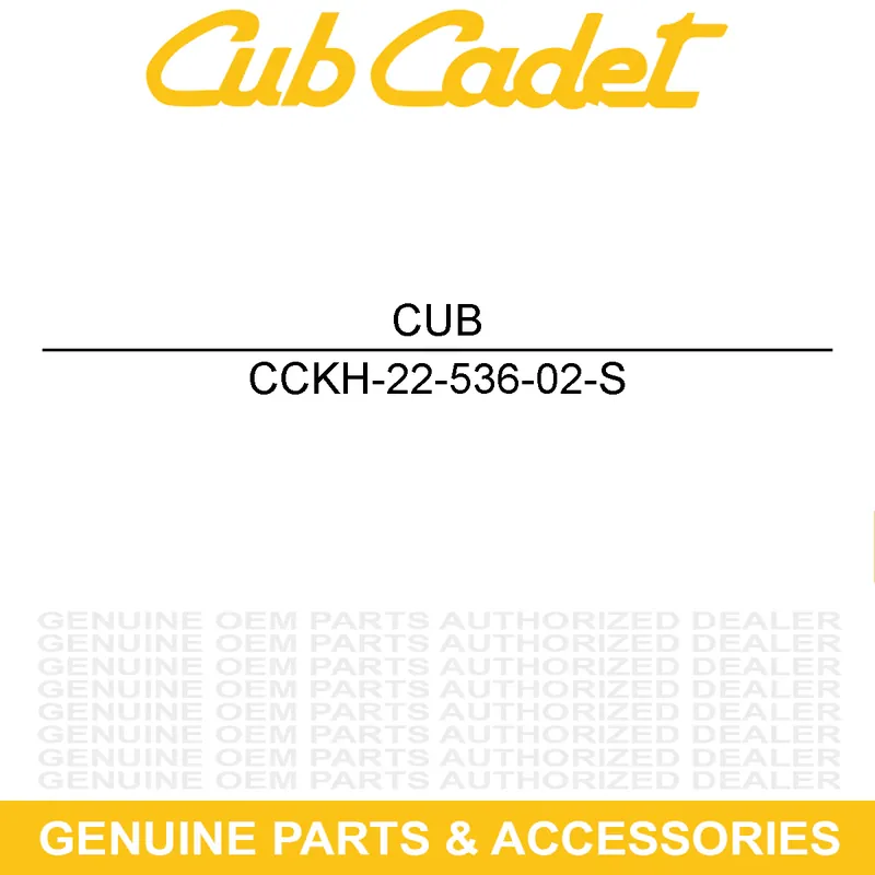 CUB CADET KH-22-536-02-S Speed Control Assembly Hot Picks