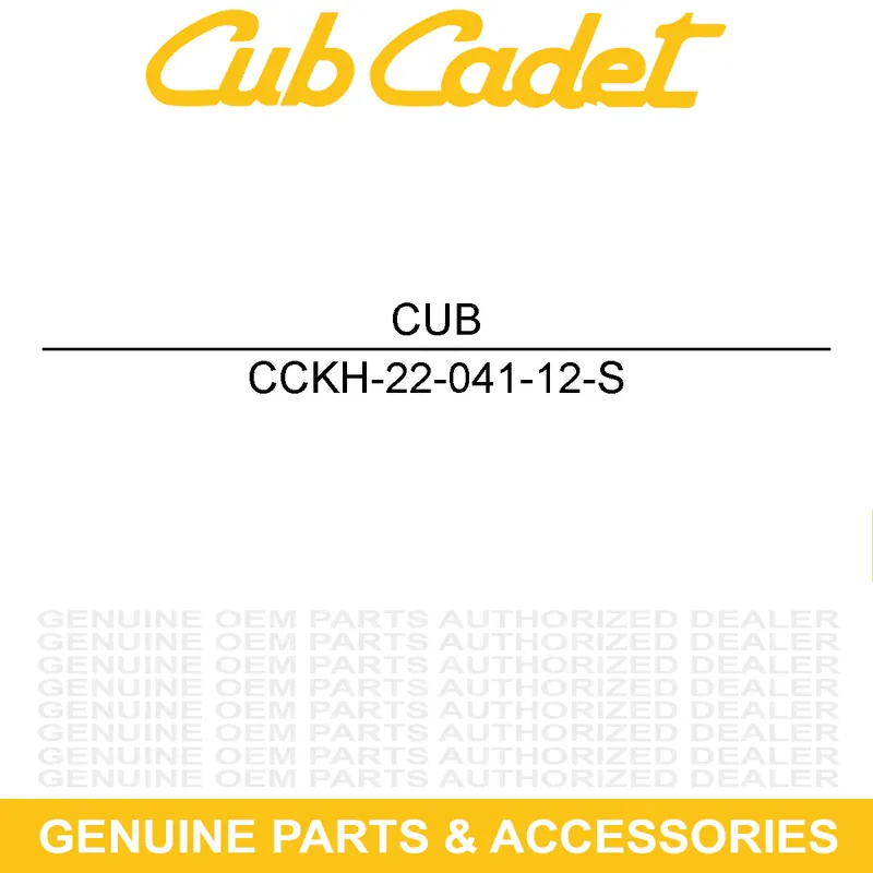 CUB CADET KH-22-041-12-S Intake Manifold Gasket Today Only