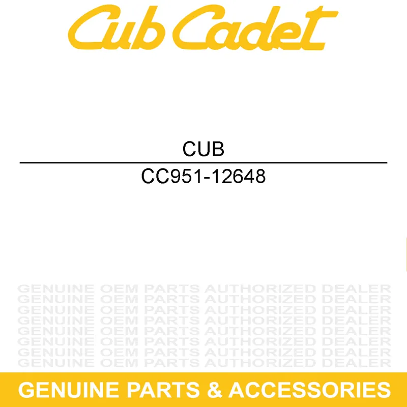 Special Discount CUB CADET 951-12648 Short Block