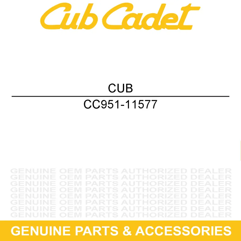 CUB CADET 951-11577 O-Ring 15.8 X 2.5 Seasonal Sale