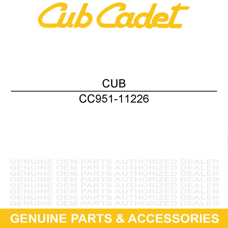 Price Cut CUB CADET 951-11226 Cylinder Head Kit