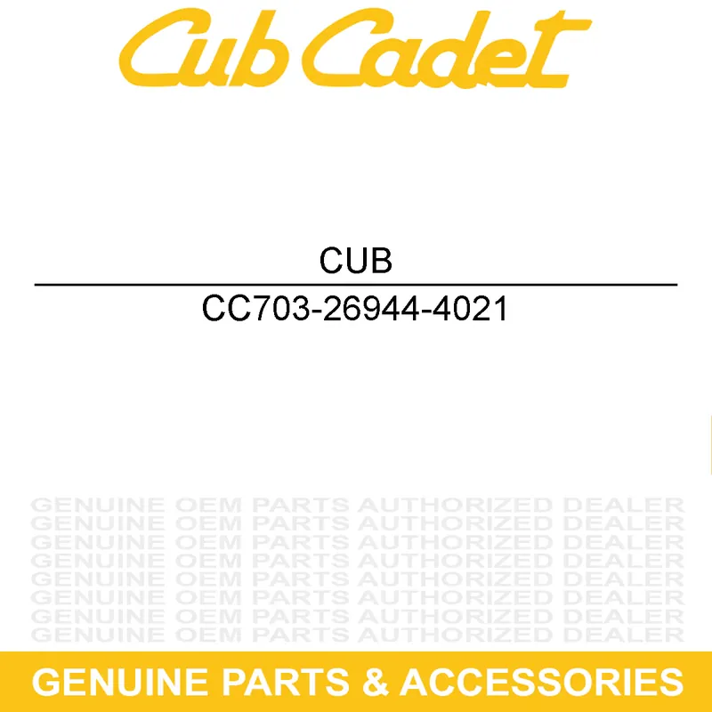 CUB CADET 703-26944-4021 Control Pod A/S Right Hand Same Day Shipping