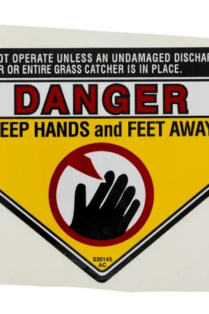 Troy-Bilt 977S30145 Danger Label Buy Today