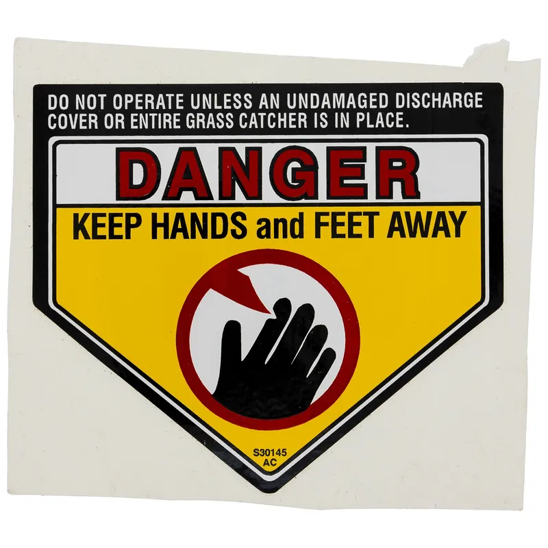 Troy-Bilt 977S30145 Danger Label Buy Today
