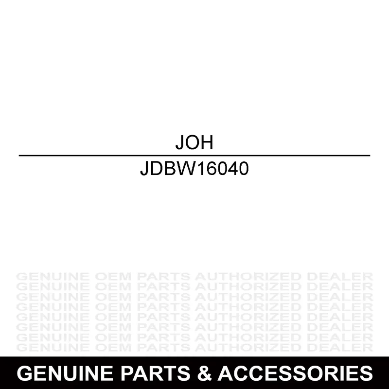 Genuine John Deere BW16040 Guard Kit