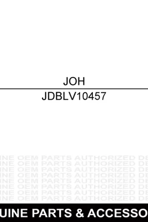 Certified John Deere BLV10457 Wiring Harness