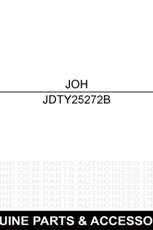 Crafted John Deere TY25272B Wet Charged Battery