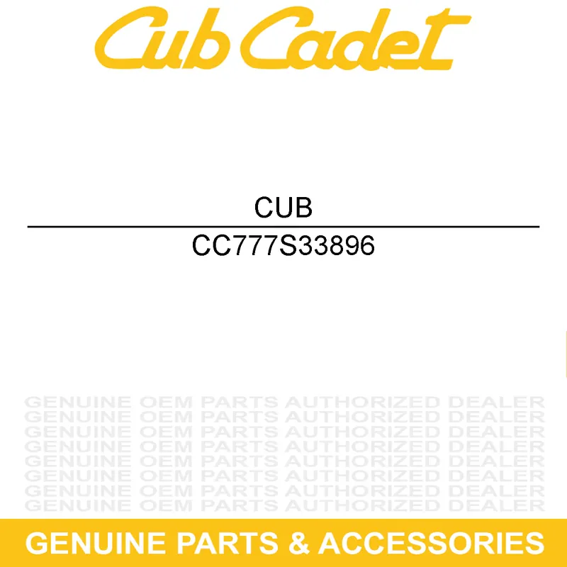 CUB CADET 777S33896 Label-Danger Safety Factory Price