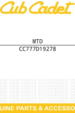 Affordable MTD 777D19278 LABEL-MOWER SHROUD