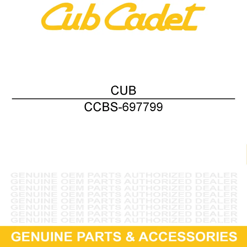CUB CADET BS-697799 Slinger-Governor-Oil Shop Now