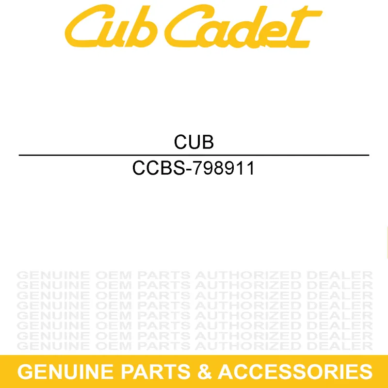 Best Choice CUB CADET BS-798911 Pre Cleaner Filter