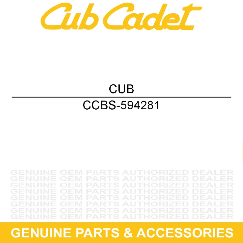 Mega Sale CUB CADET BS-594281 Primer-Carb