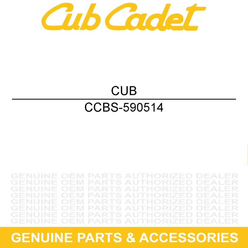 CUB CADET BS-590514 Tappet-Valve Today Only