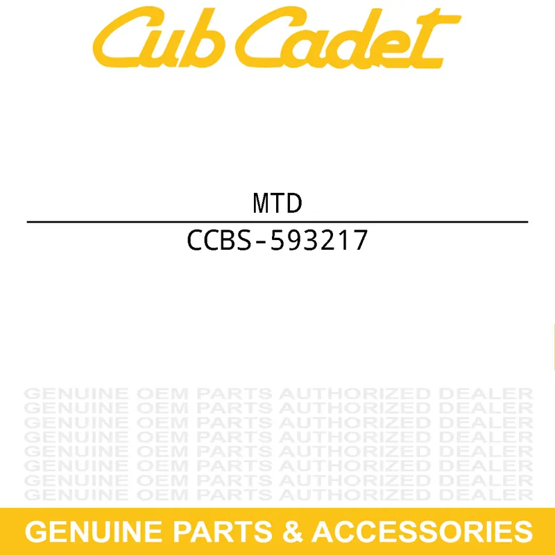 Premium MTD BS-593217 FILTER-PRE CLEANER