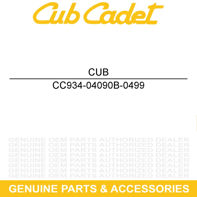 Cheap CUB CADET 934-04090B-0499 Cub Beige Front Rim Assembly w/ Bearings