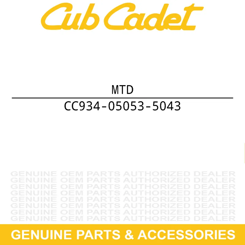 MTD 934-05053-5043 Complete Wheel Assembly Weekend Sale
