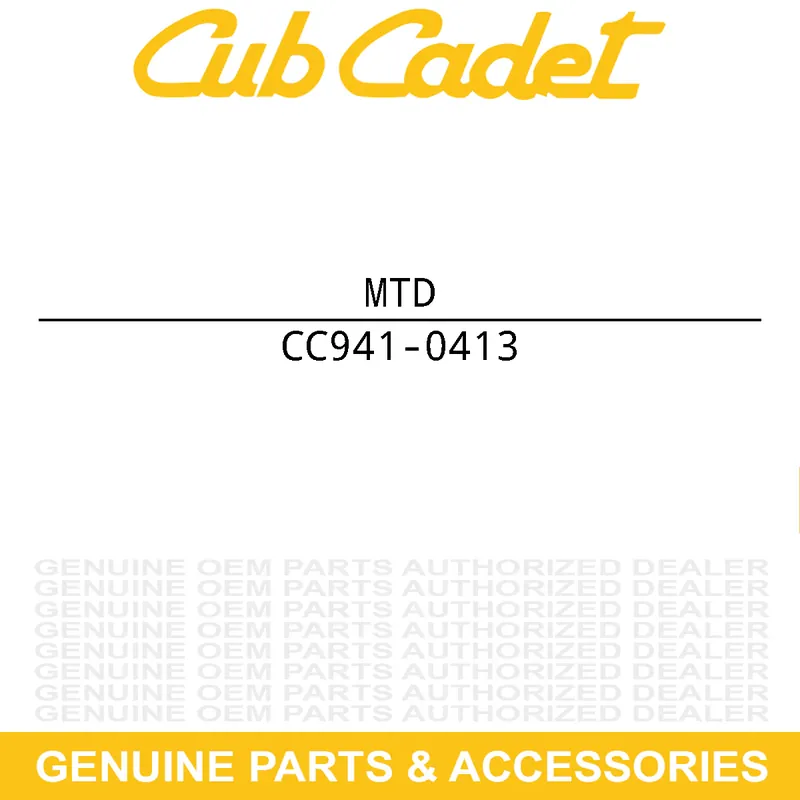 Get Yours MTD 941-0413 BEARING-HEX FLANGE